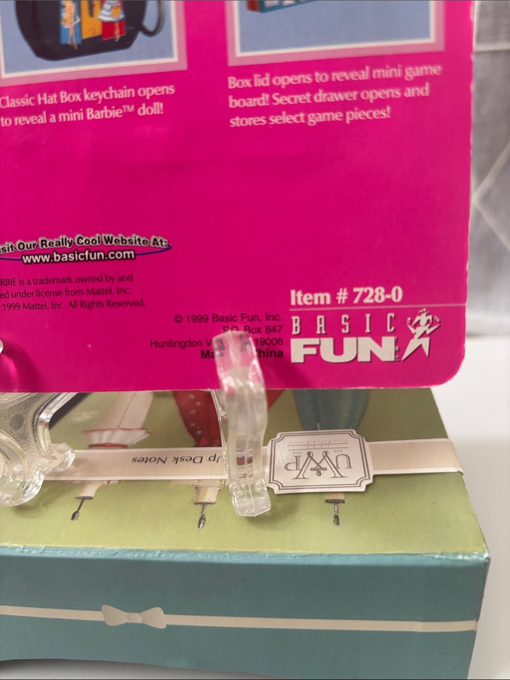 1999 Barbie Lunch Kit Keychain—by Basic Fun 
Item #728-0 - Picture 4 of 4